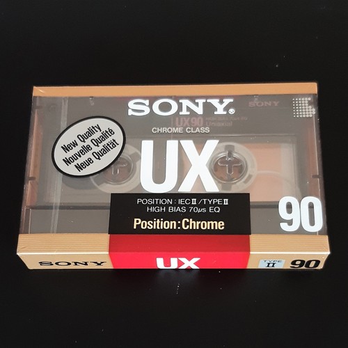 Cassetta audio sony 1988 - ux, 90