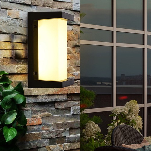 Led wandleuchte en - led, au?en