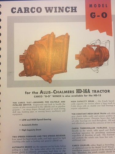 Carco winch model go - winch,