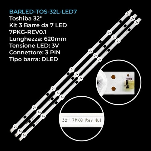 Kit barre strip led - barre,