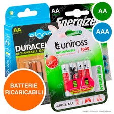 Batterie Ricaricabili Duracell