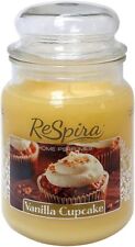 Candela Profumata in Giara Grande di Vetro, Durata 130 Ore-1 Pz-VANIGLIA CUPCAKE