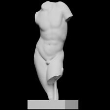 Statua Scultura Torso di ragazzo Arte Romana Arredamento bianco statue
