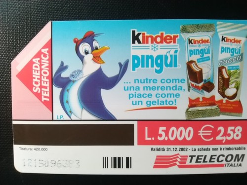 Scheda telefonica collezione - scheda,