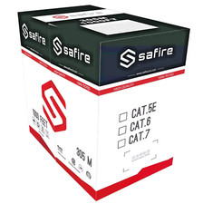 Matassa Cavo LAN 305 mt UTP cat. 6 nero rame 99.9% resistente alle intemperie