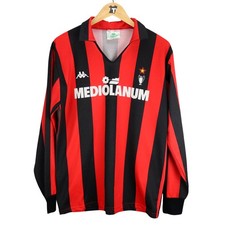 1989-90 Ac Milan Maglia Home