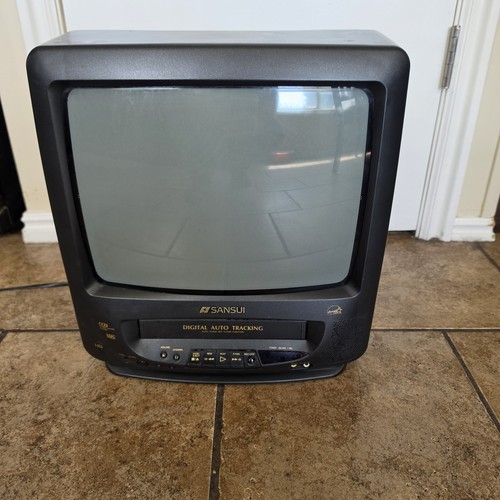 Sansui vcr combo crt - combo, 13"