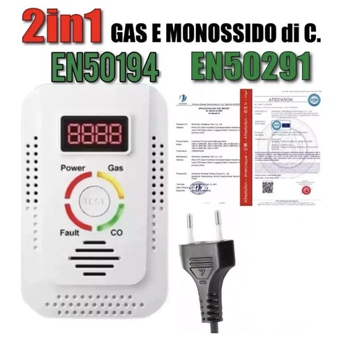 Rilevatore monossido di - ✅rilevatore,