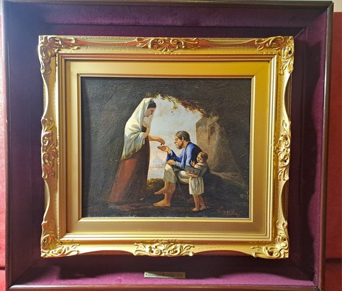 Quadro antico scuola - antico.,