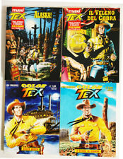 °°° TEX LOTTO 4 ALBI ASSORTITI °°° 2 Maxi Tex + 2 Color Tex - COME NUOVI