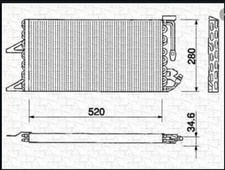 Condensatore radiatore aria - radiatore,