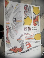 Kit Mini Adesivi Kart Republic