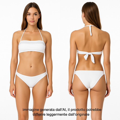 Golden point bikini bianco - point,