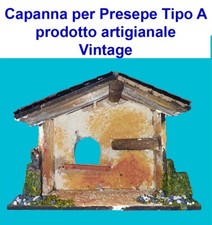 Presepe Capanna in legno tipo