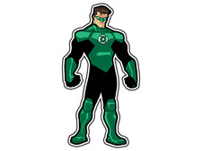 Adesivo Lanterna Verde #1