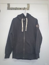 Felpa con cappuccio e zip