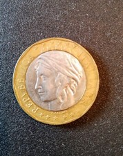 Mille lire moneta repubblica italiana anno 1998 