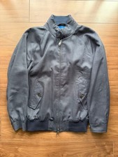 Giacca Baracuta G9 G4 misto lana blu navy M primavera casual vintage eccellente