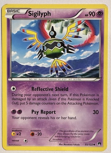 Pokémon tcg sigilyph 122 - tcg,