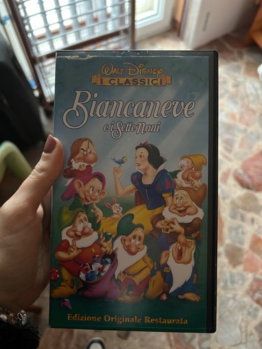 Vhs biancaneve sette nani - biancaneve, e