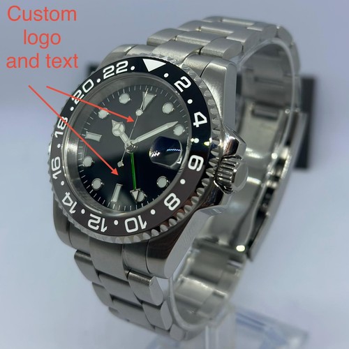 Bruce wayne gmt mod seiko - bruce,