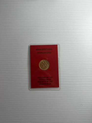 Sterlina oro elisabetta - d'oro,