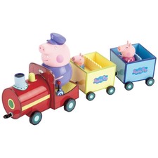 Peppa pig playset treno del - pig,