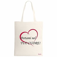 borsa poliestere ecru 34x39