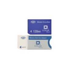 Scheda di Memoria Lexar Media 128MB Memory Stick Duo
