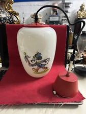 Lampada Da Soffitto in Opalina  Wall Disney anni 60 70