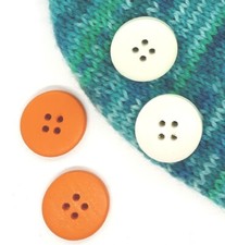6 pezzi bottoni in legno