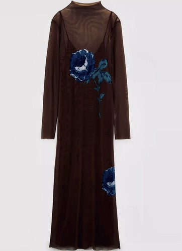 Abito lungo in tulle - 2,