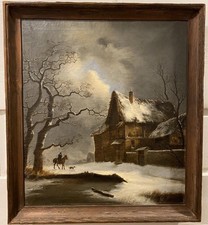 Dipinto olio paesaggio