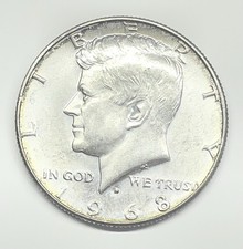 Half Dollar 1968 D USA Kennedy