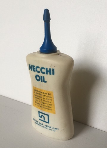 Flacone olio necchi epoca - olio, d’epoca