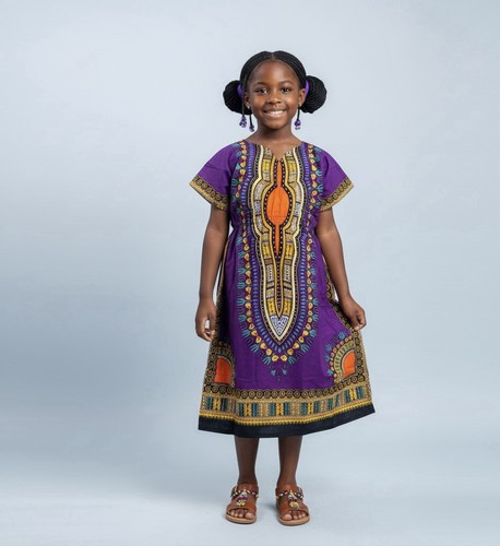 Vestito bambina dashiki 100 - dashiki, 100%