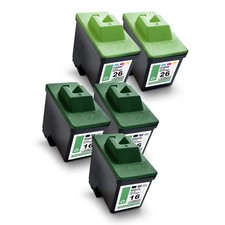 5X Cartucce Per Lexmark X 1250