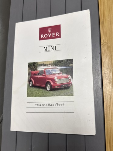 Manuale originale rover mini - originale,
