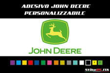 Adesivo in Vinile: JOHN DEERE  COLORI E DIMENSIONI A SCELTA