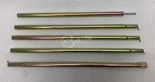 Palo componibile con base (5 pezzi) cod. 1129/A Ø 15mm lunghezza 2 mt campeggio