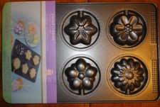 1 biscotto / teglia pop fiori