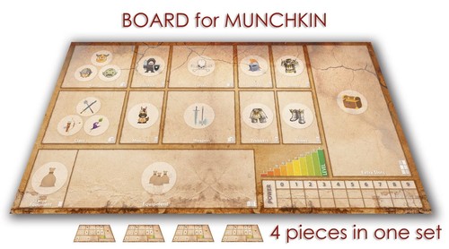 Munchkin gameboard tavolo - 4x,