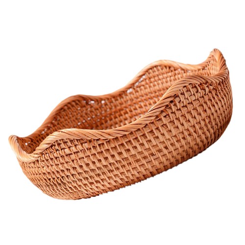 Cesto frutta tessuto rattan - cesto,