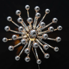 Lampada Pistillino Valenti Luce Argento Cromato