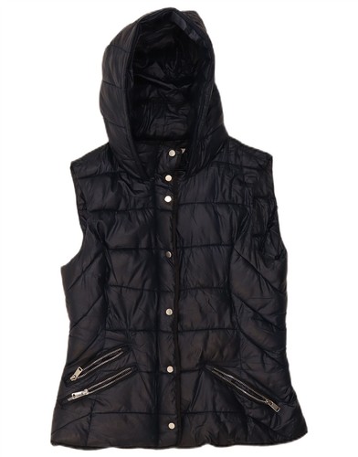 Gilet imbottito con cappuccio
