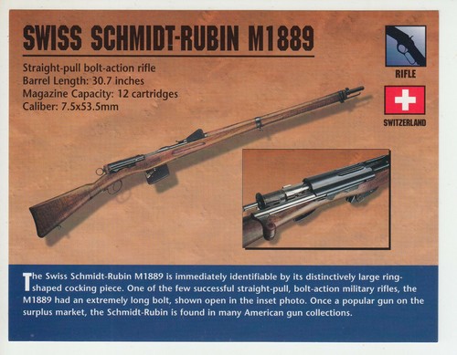 Schiss schmidt rubin m1889 - schiss,