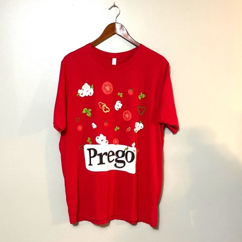 Shirt grafica rossa prego xl - grafica,