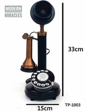 Antico telefono fisso retrò