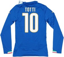 TOTTI Puma Italy match worn