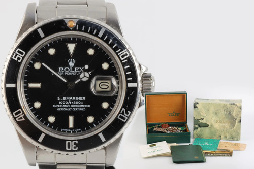 Rolex submariner 16800 40mm - submariner,